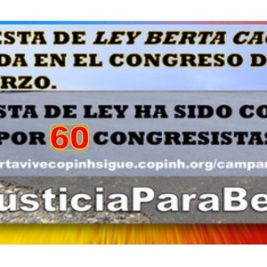 BERTA CÁCERES HUMAN RIGHTS IN HONDURAS ACT (H.R. 1299)